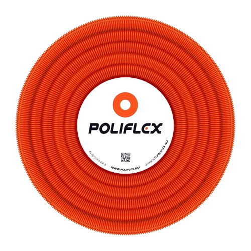 Poliflex Naranja 1/2" rollo 100m
